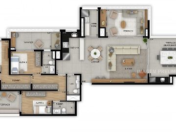 Planta Penthouse 175 m�