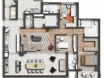 Planta 173 m� padr�o