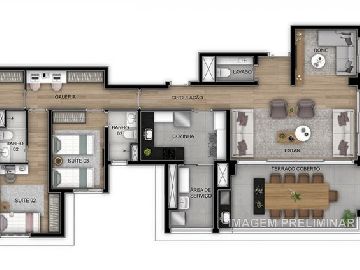 planta penthouse 204 m�