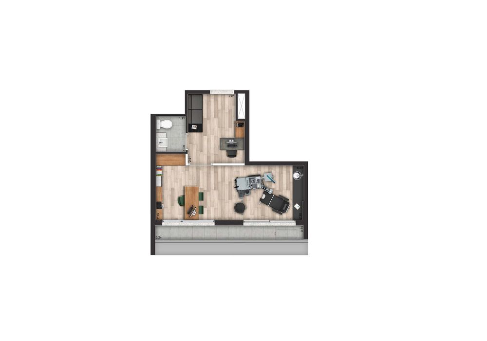 Planta consult�rio 2