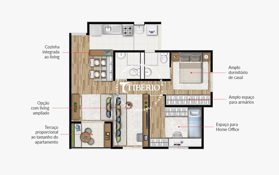 Planta 60 m� op��o