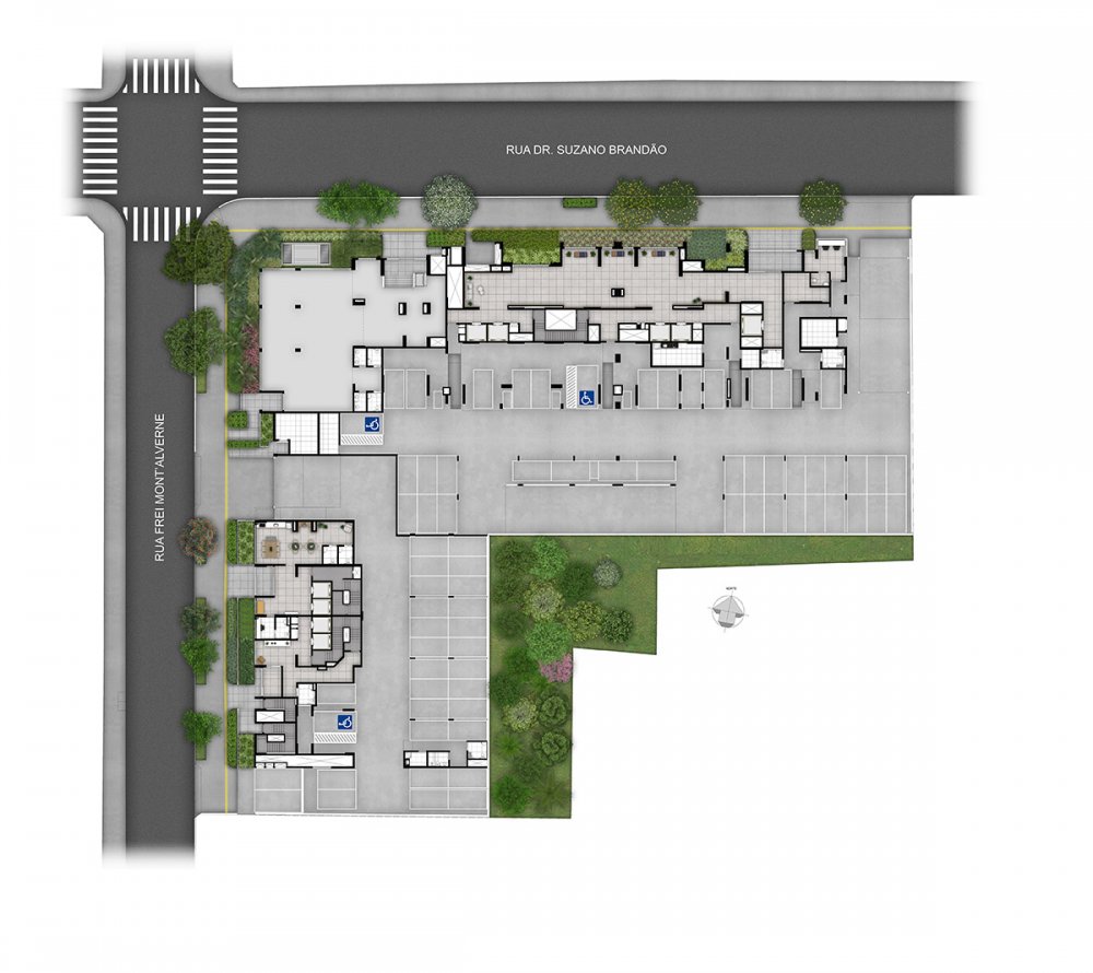 implantação Terreo