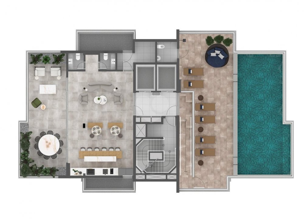 Implantação cobertura