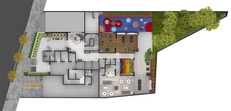 Implanta��o T�rreo