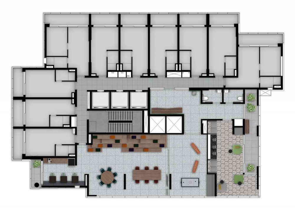 Implanta��o T�rreo