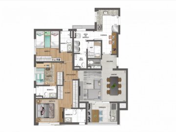 Planta 114 m Tipo