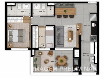 Planta 70 m opo 2